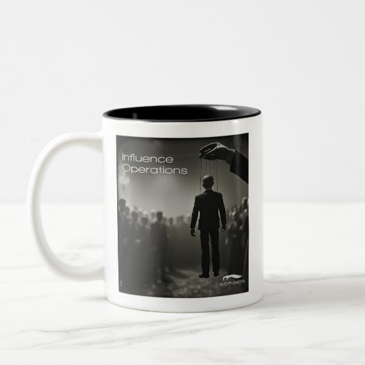 Tasse 2 Couleurs Kopidion - OEuvre de cours Influence Operations (Gauche)