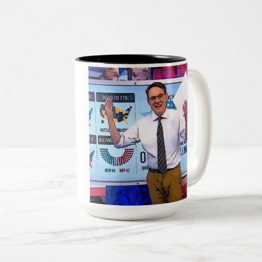 Tasse 2 Couleurs Kornacki, (Devant droit)
