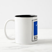 Tasse 2 Couleurs Kosovo (Gauche)