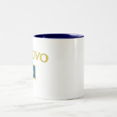 Tasse 2 Couleurs Kosovo d'or (Centre)