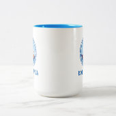 Tasse 2 Couleurs Koufonisia, Grèce Design de navires grecs (Centre)