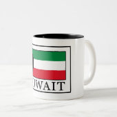 Tasse 2 Couleurs Koweït (Devant droit)