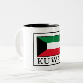 Tasse 2 Couleurs Koweït (Devant gauche)