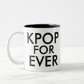 Tasse 2 Couleurs Kpop | Cadeau du fan de musique (Gauche)