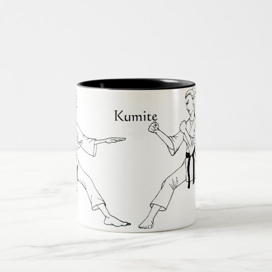 Tasse 2 Couleurs Kumite (Centre)