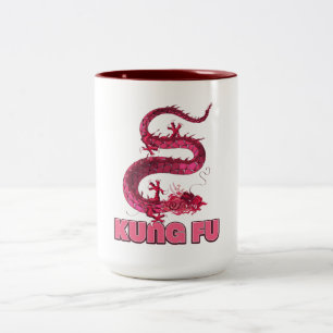 Tasse 2 Couleurs kung fu
