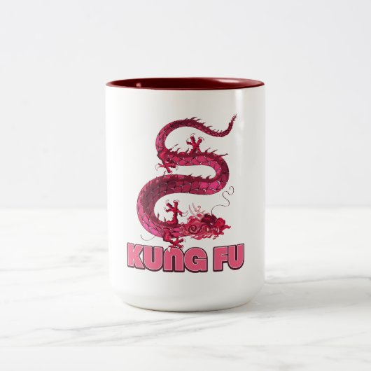 Tasse 2 Couleurs kung fu (Centre)