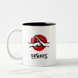 Tasse 2 Couleurs Kung Fu - Arts martiaux - Respect