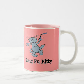 Tasse 2 Couleurs Kung Fu Kitty