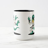 Tasse 2 Couleurs Kung Fu Lizard Zombie (Centre)