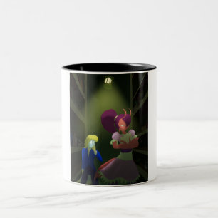 Tasse 2 Couleurs Kuzoura et la fille écrevisse