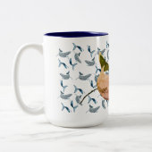 Tasse 2 Couleurs La Baleine nage (Gauche)