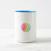 Tasse 2 Couleurs La balle de chat (Centre)