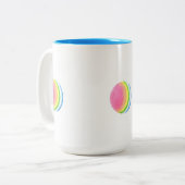 Tasse 2 Couleurs La balle de chat (Devant gauche)