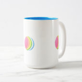 Tasse 2 Couleurs La balle de chat (Devant droit)