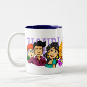 Tasse 2 Couleurs La bande (Gauche)