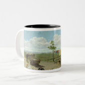 Tasse 2 Couleurs La basse cour (huile sur la toile) (Devant gauche)