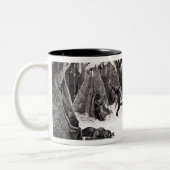 Tasse 2 Couleurs La bataille du Washita (Gauche)