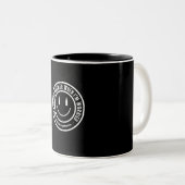 Tasse 2 Couleurs La Bière Est La Réponse (Devant droit)
