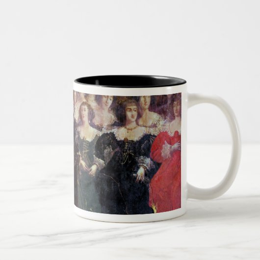 Tasse 2 Couleurs La boule de cour (Droit)