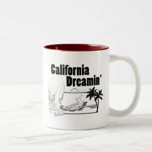 Tasse 2 Couleurs La Californie Dreamin