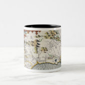 Tasse 2 Couleurs La Caroline du Nord, intitulée 'article de (Centre)