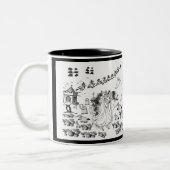 Tasse 2 Couleurs La cérémonie hantée - (Gauche)