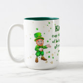 Tasse 2 Couleurs La chance et le mal (Gauche)