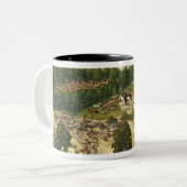 Tasse 2 Couleurs La chasse à mâle (Devant gauche)