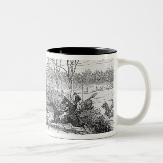 Tasse 2 Couleurs La chasse de Newport Pagnel Steeple (Droit)