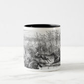 Tasse 2 Couleurs La chasse de Newport Pagnel Steeple (Centre)