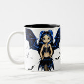 Tasse 2 Couleurs La chauve-souris s'envole les battes féeriques (Gauche)