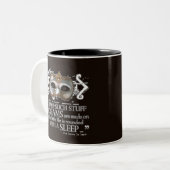 Tasse 2 Couleurs La Citation de la tempête (Devant gauche)