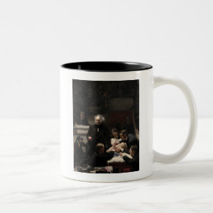 Tasse 2 Couleurs La clinique brute par Thomas Eakins