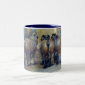 Tasse 2 Couleurs LA Collection CLASSIQUE DE CHEVAUX (Centre)