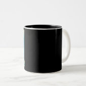 Tasse 2 Couleurs la colombe (Devant droit)
