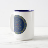 Tasse 2 Couleurs La Commission d'énergie atomique (Devant gauche)