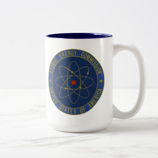 Tasse 2 Couleurs La Commission d'énergie atomique (Droit)