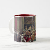 Tasse 2 Couleurs La consécration du napoléon d'empereur (Devant gauche)