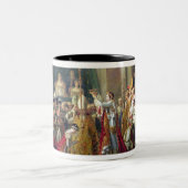 Tasse 2 Couleurs La consécration et le Josephine du napoléon (Centre)