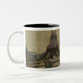 Tasse 2 Couleurs La construction de Tour Eiffel (Gauche)