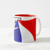 Tasse 2 Couleurs La Corée du Sud (Devant droit)