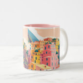 Tasse 2 Couleurs La côte italienne (Devant droit)