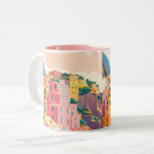 Tasse 2 Couleurs La côte italienne (Devant gauche)