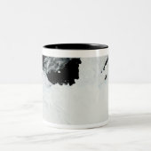 Tasse 2 Couleurs La côte Queen Mary de l'Antarctique (Centre)