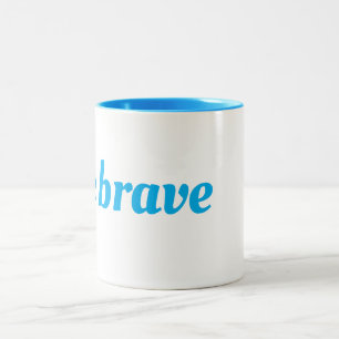 Tasse 2 Couleurs La Coupe soit courageuse