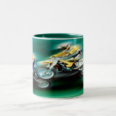 Tasse 2 Couleurs La course (Centre)