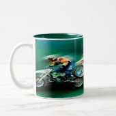 Tasse 2 Couleurs La course (Gauche)