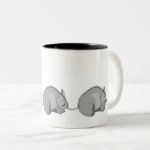 Tasse 2 Couleurs La Course au Rat (Devant droit)