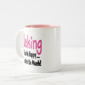 Tasse 2 Couleurs La Cuisine Me Rend Heureux (Devant gauche)